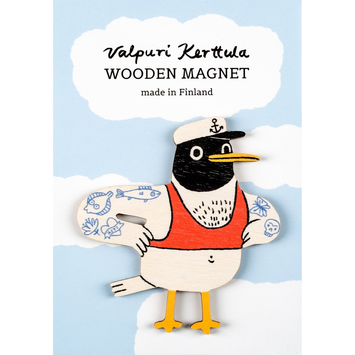 Top Gull magnet