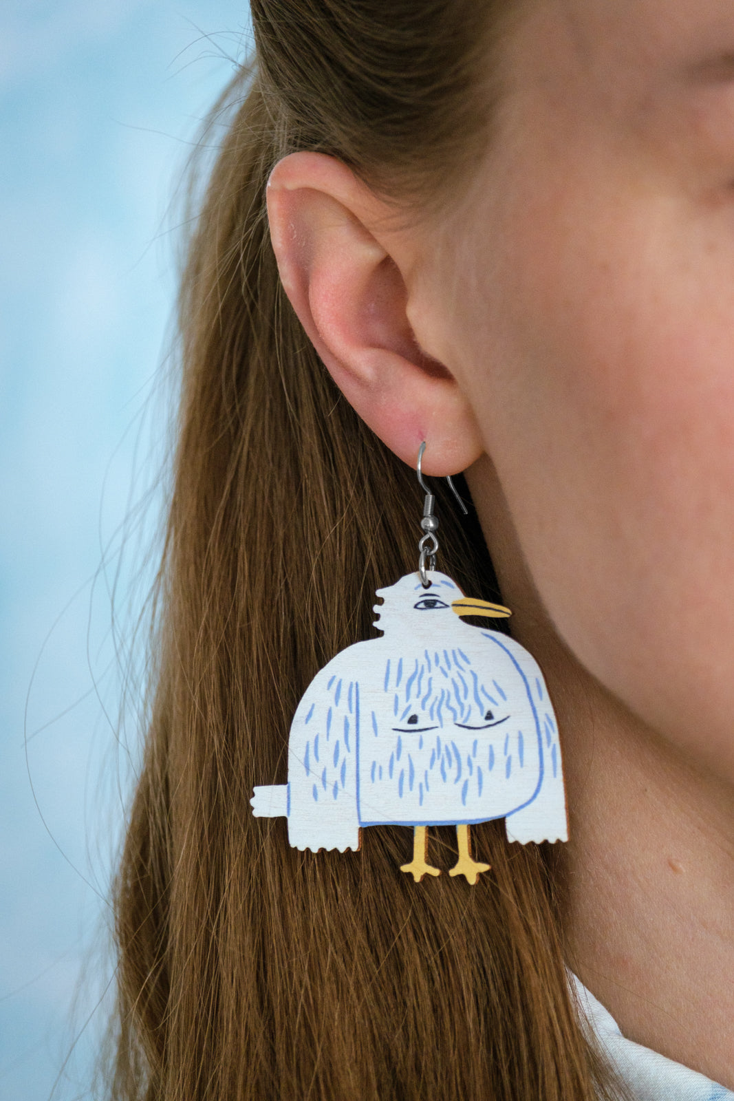 Seagull Dude L earrings