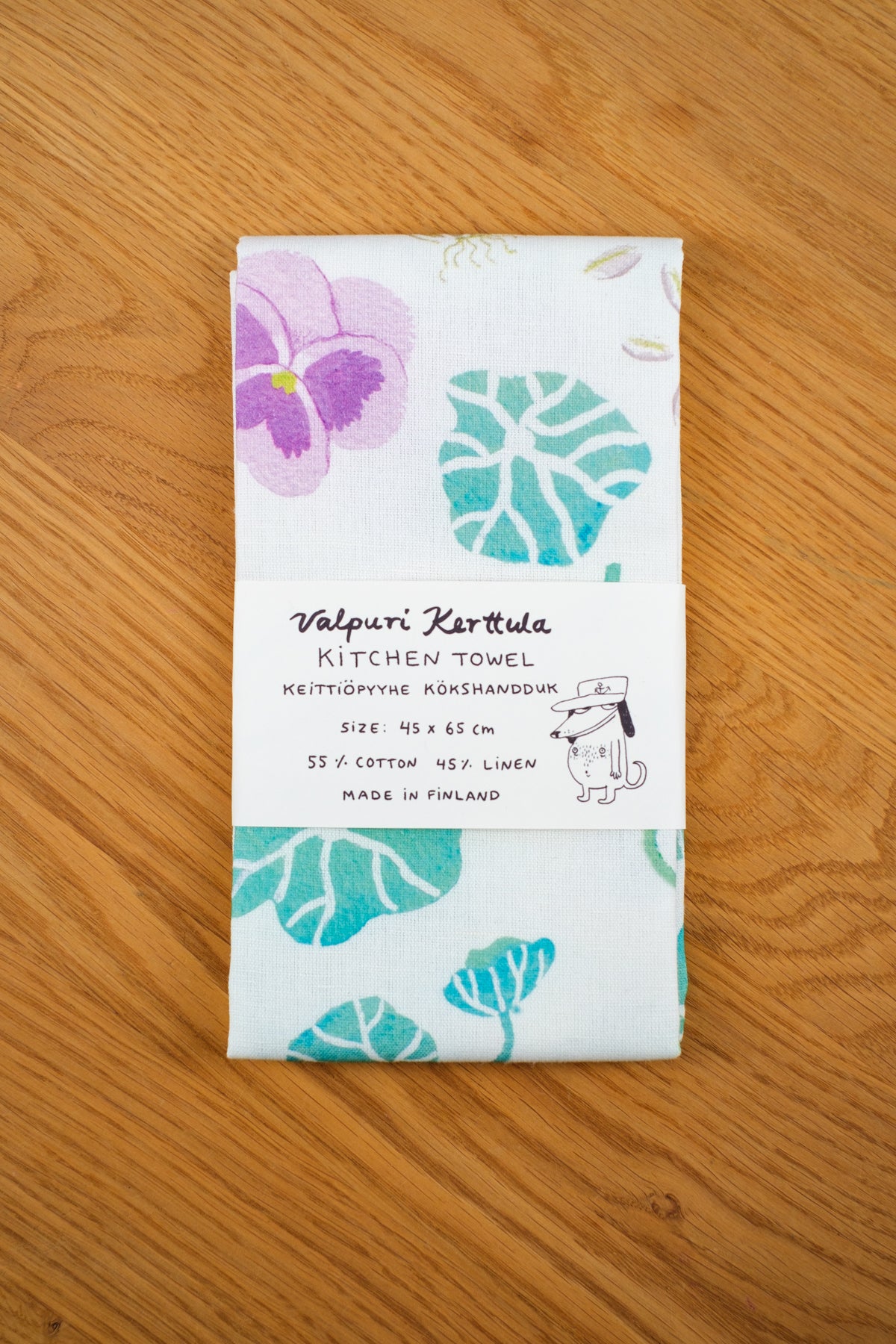 Spring Garden kitchen towel