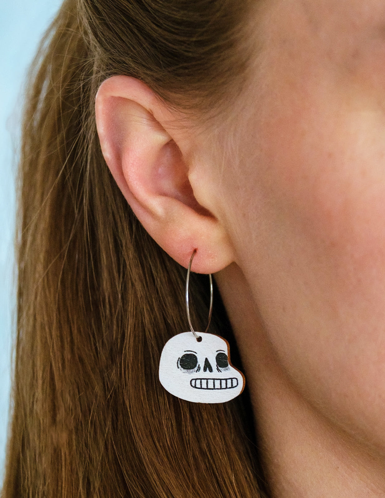 Skull earrings