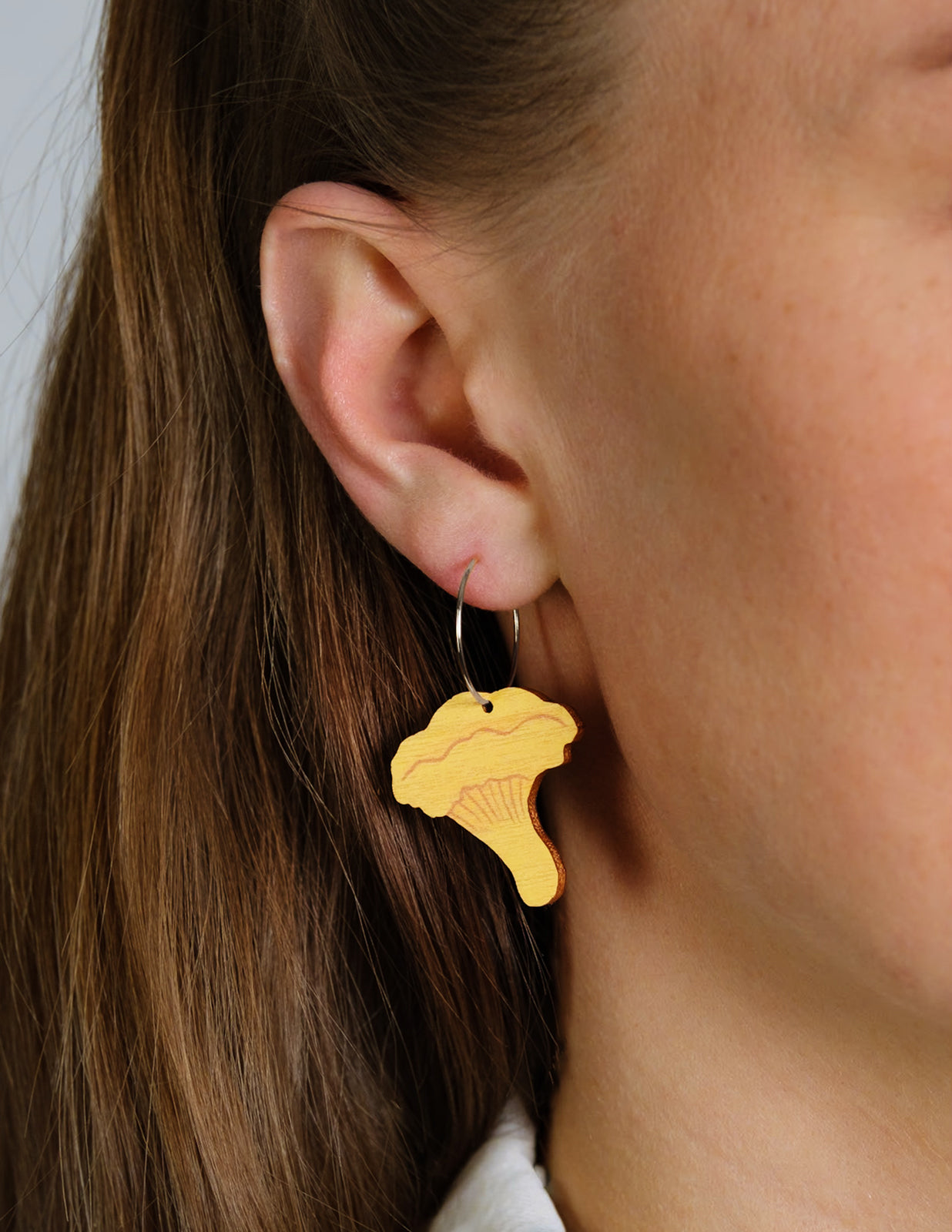 Kantarellit earrings