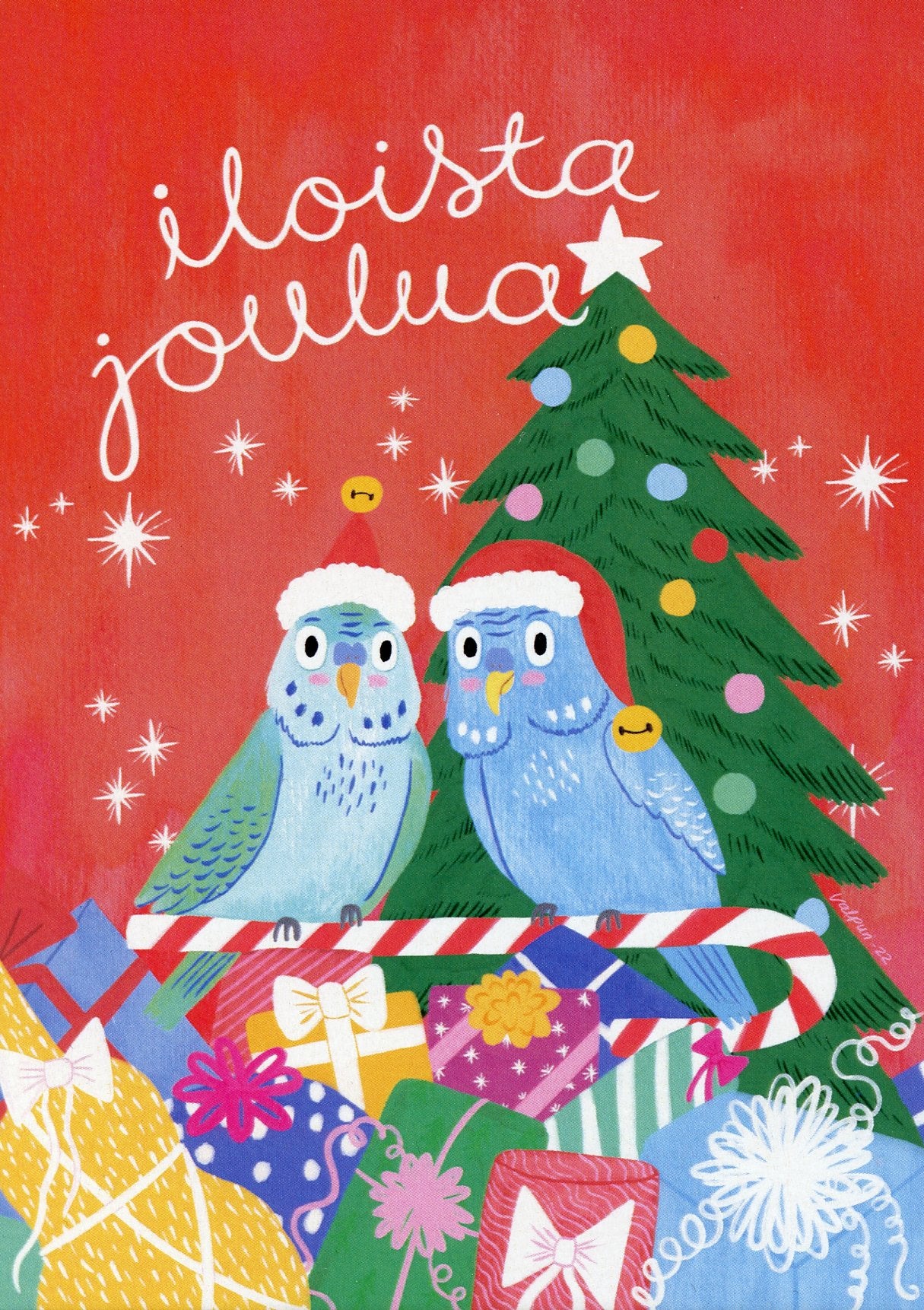 SPECIAL set of 5 Christmas postcards