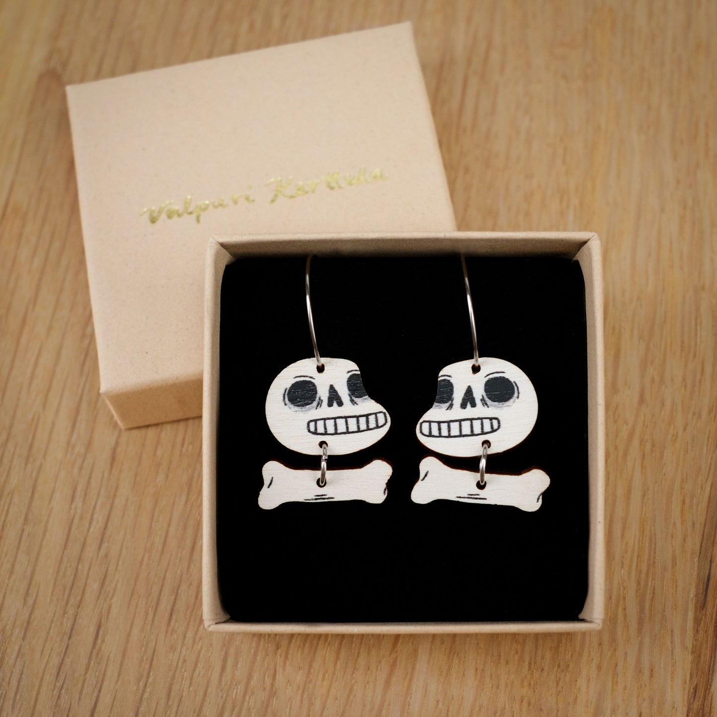 Skulls and Bones earrings