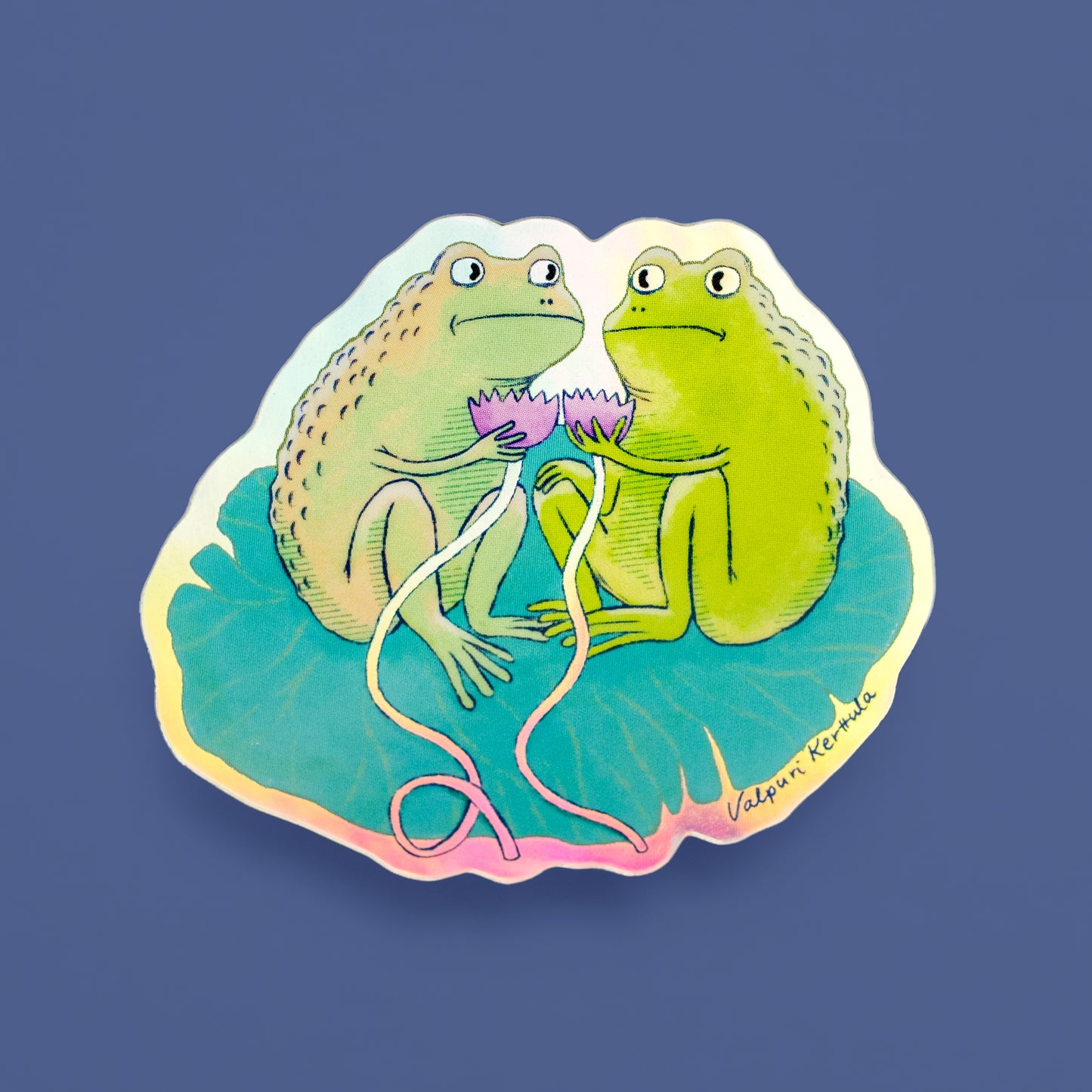 Froggy Datenight sticker