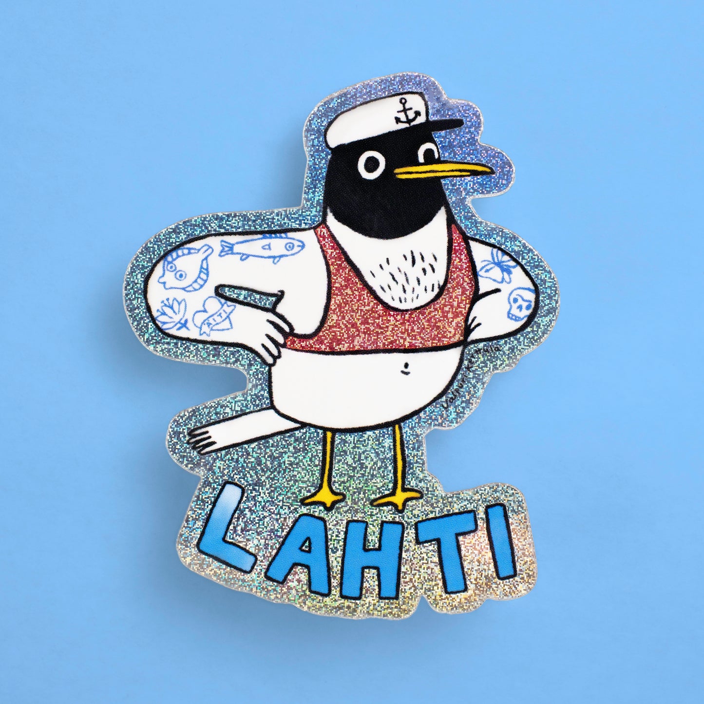 Top Gull LAHTI sticker