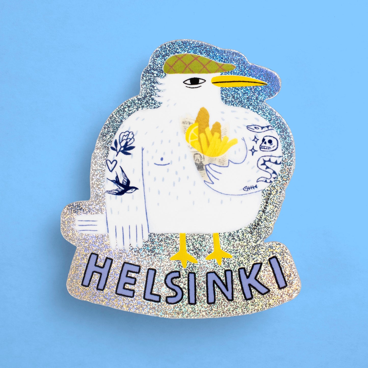 Fish N`Chips HELSINKI sticker