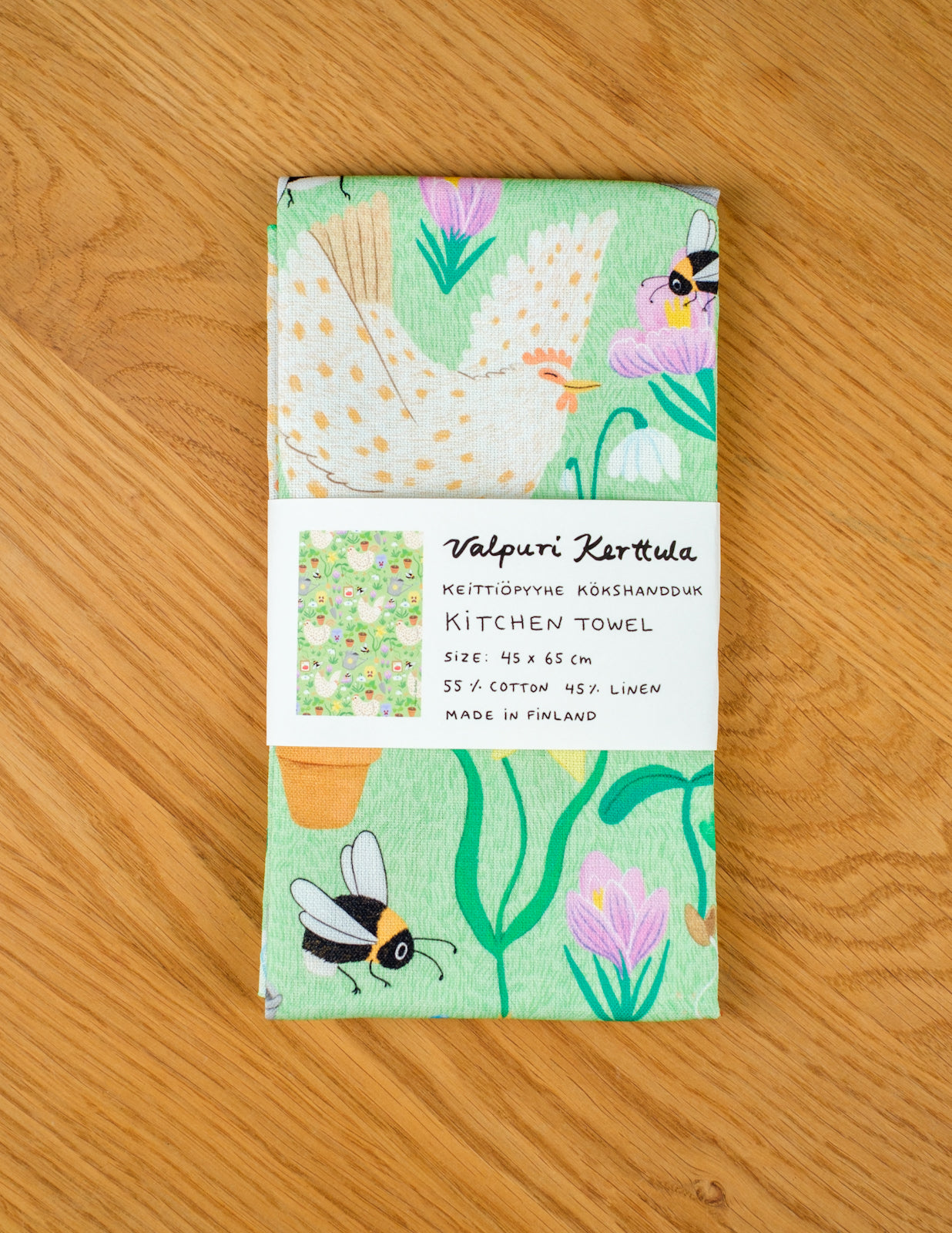 Springtime kitchen towel