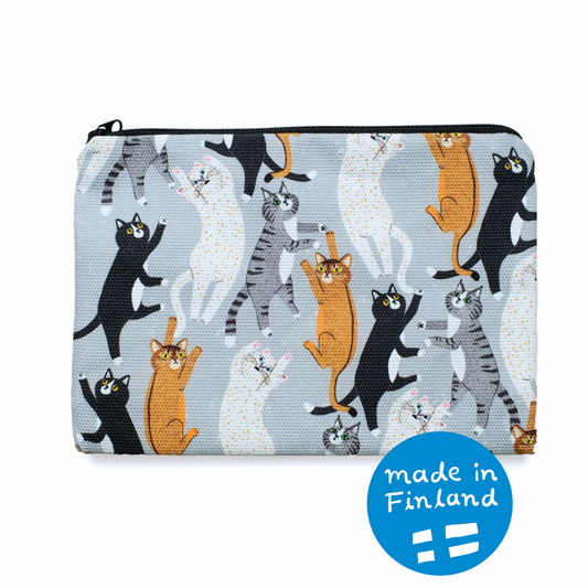 Climbing Cats canvas pencil case