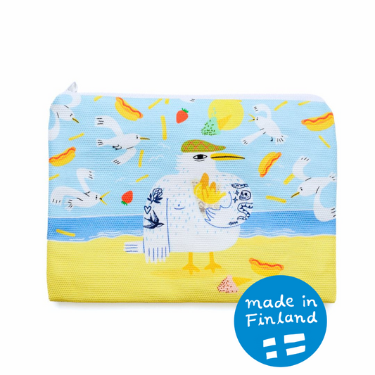 Fish N`Chips canvas pencil case