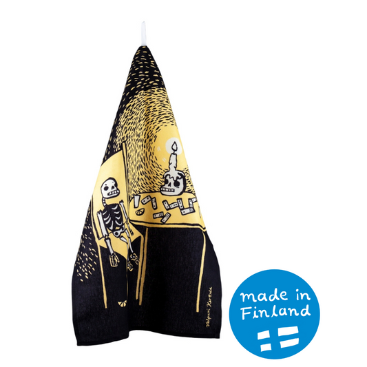 Under the Volcano kitchen towel