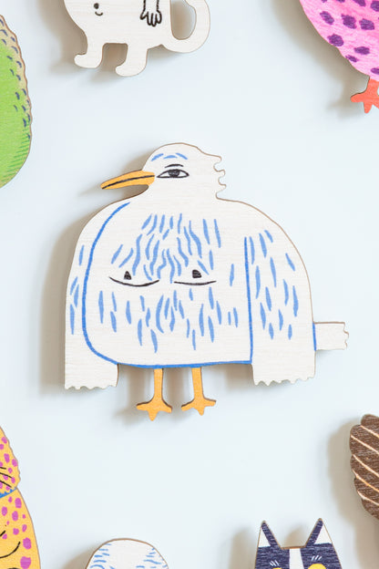 Seagull Dude magnet