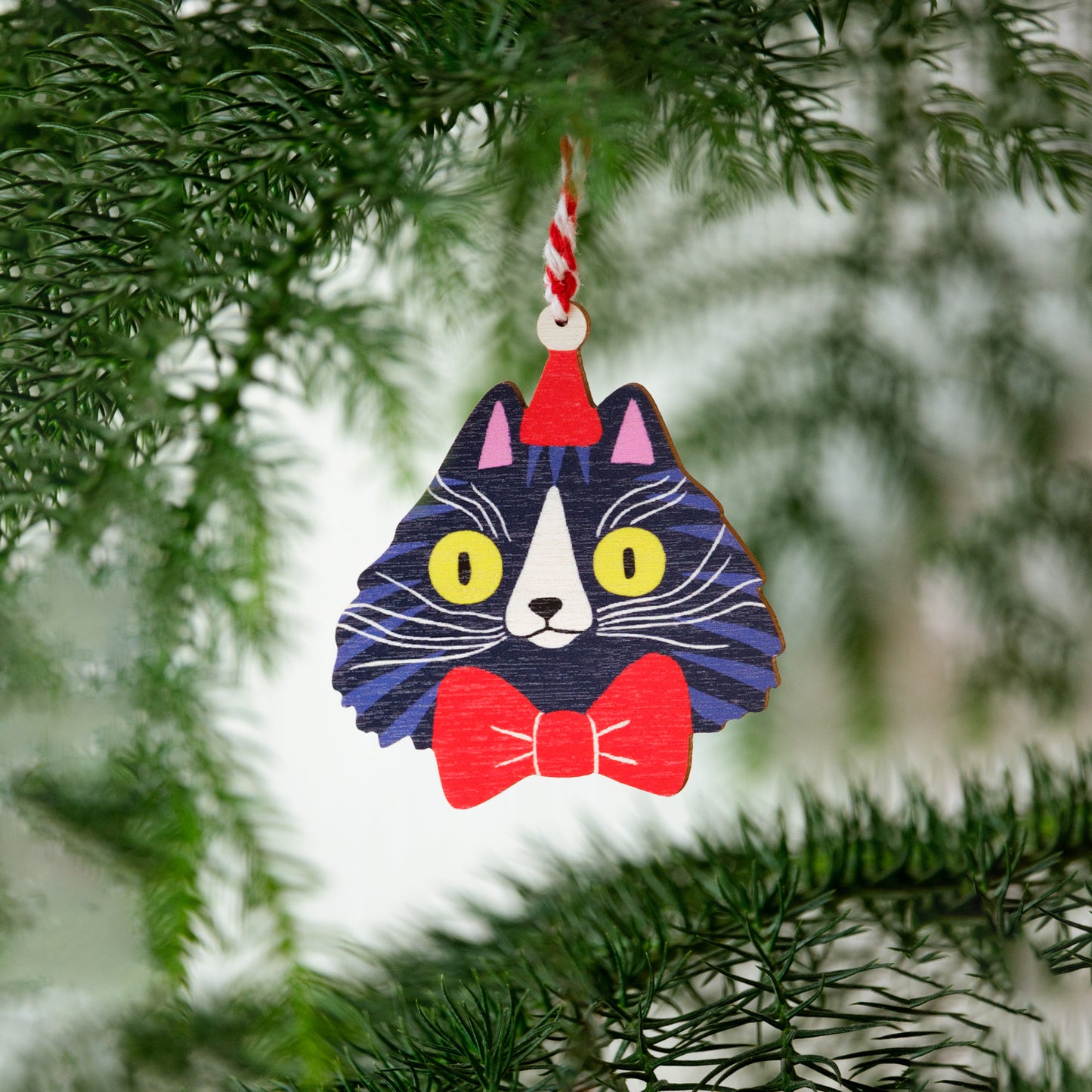 Iltavilli wooden christmas ornament