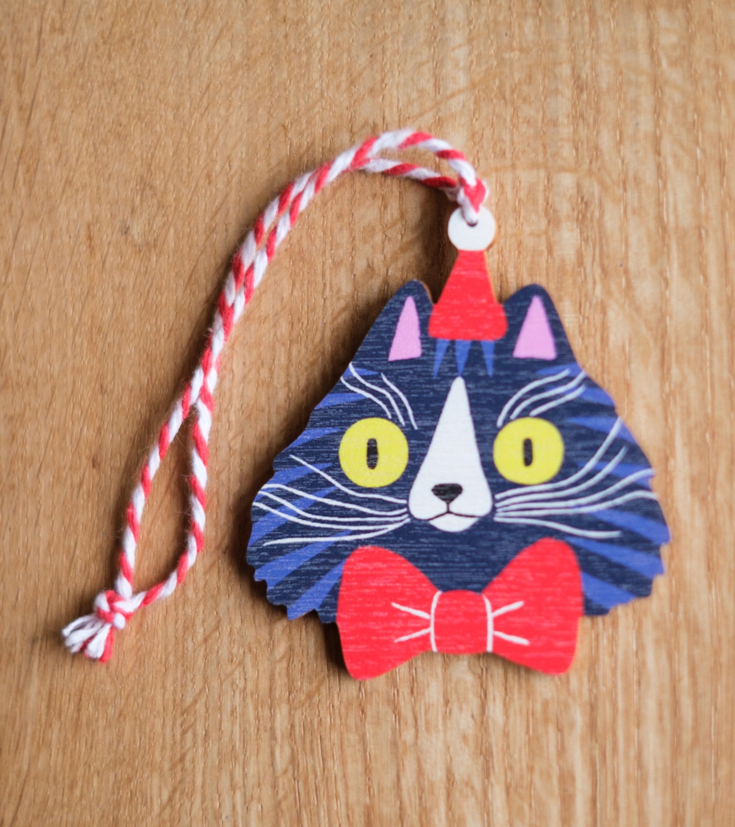 Iltavilli wooden christmas ornament