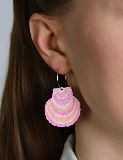 Seashell Pink earrings