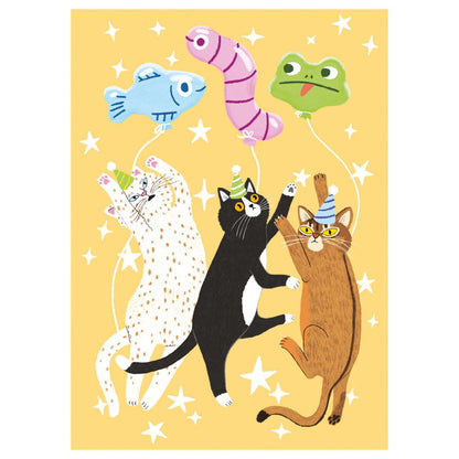 Kissajuhlat postcard