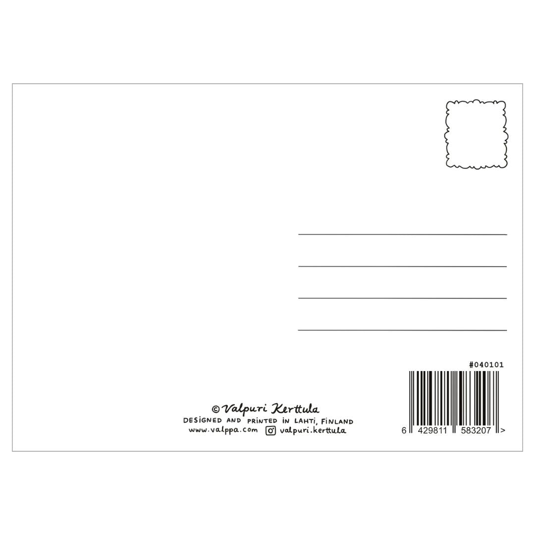 Kissajuhlat postcard