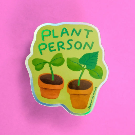 Plant Person sticker