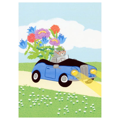 Flower Delivery postcard