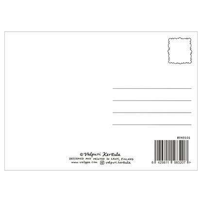 Finland Swan postcard