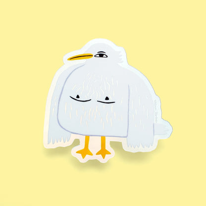 Seagull Dude sticker