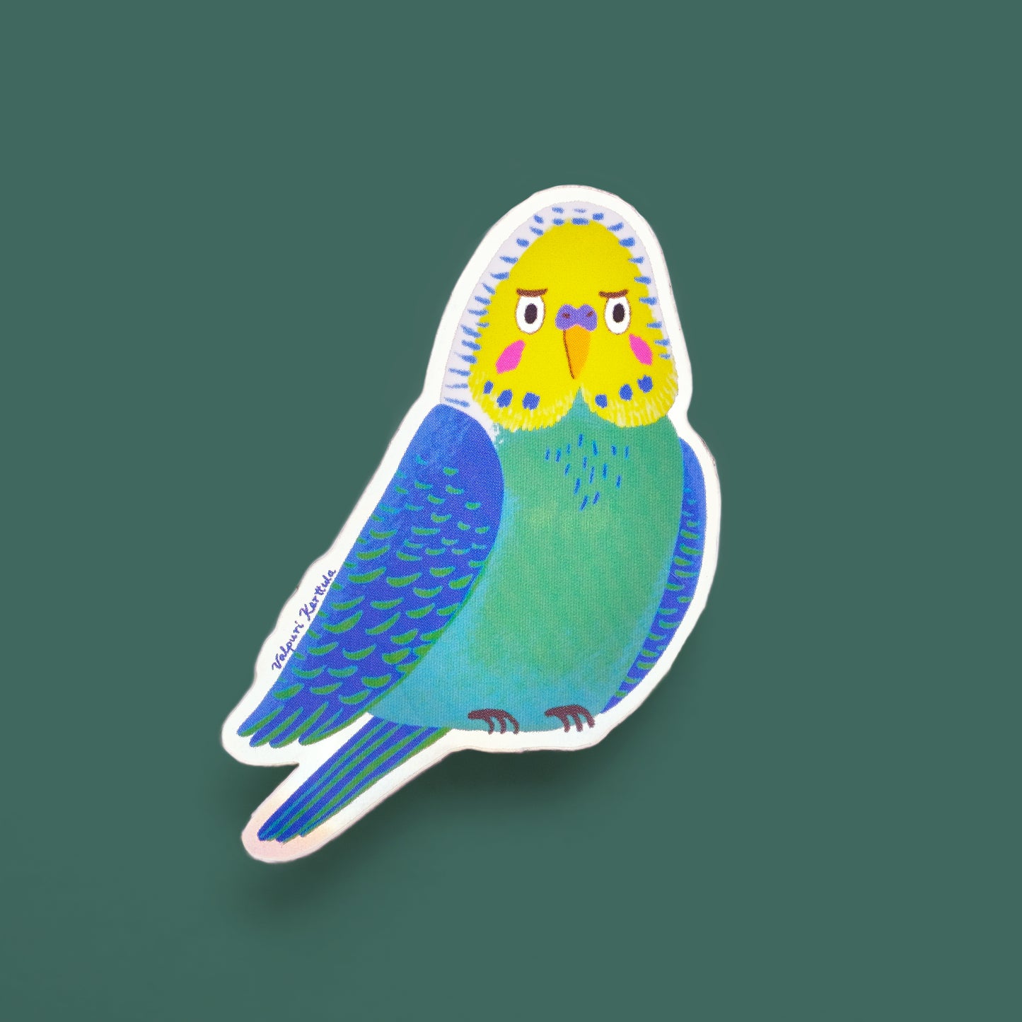 Budgie sticker