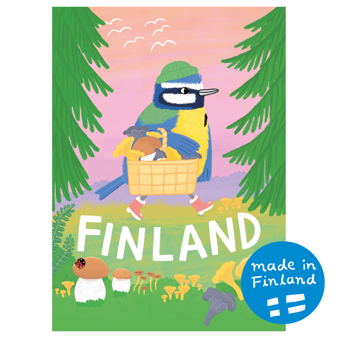 Finland Tintti postcard