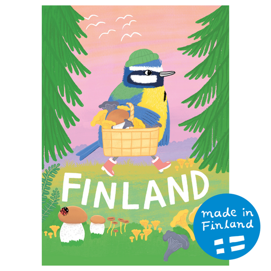 Finland Tintti postcard
