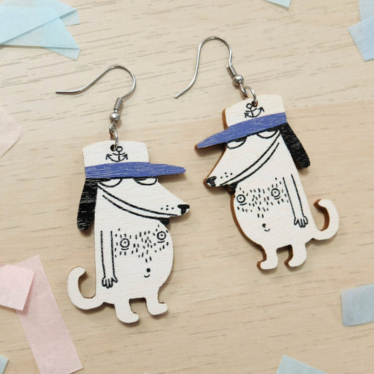 Sneaky Dog earrings