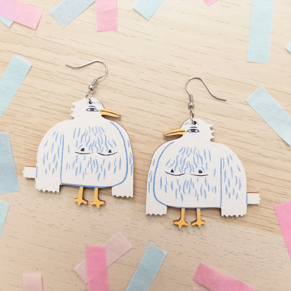 Seagull Dude earrings