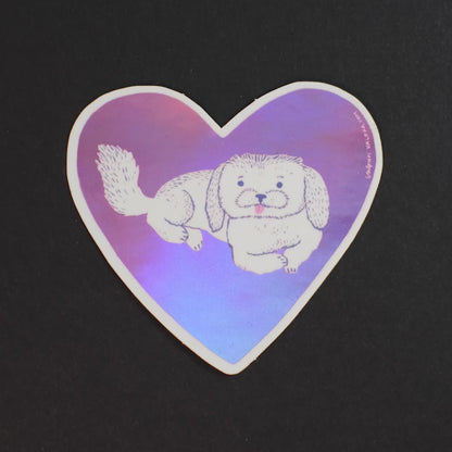 Doggy Heart sticker