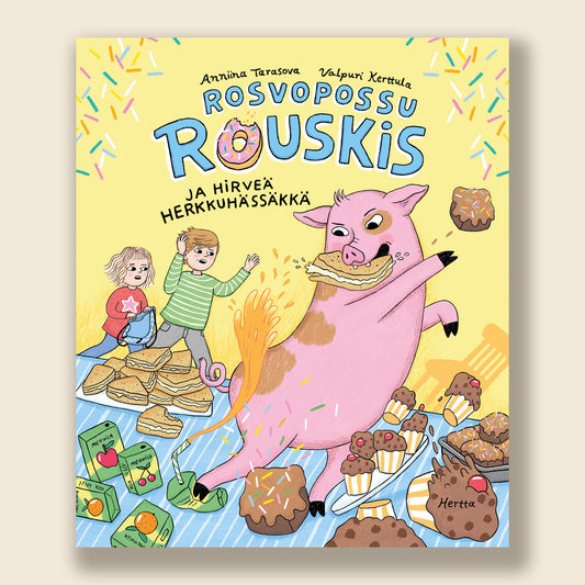 Rosvopossu Rouskis ja hirveä herkkuhässäkkä children`s book