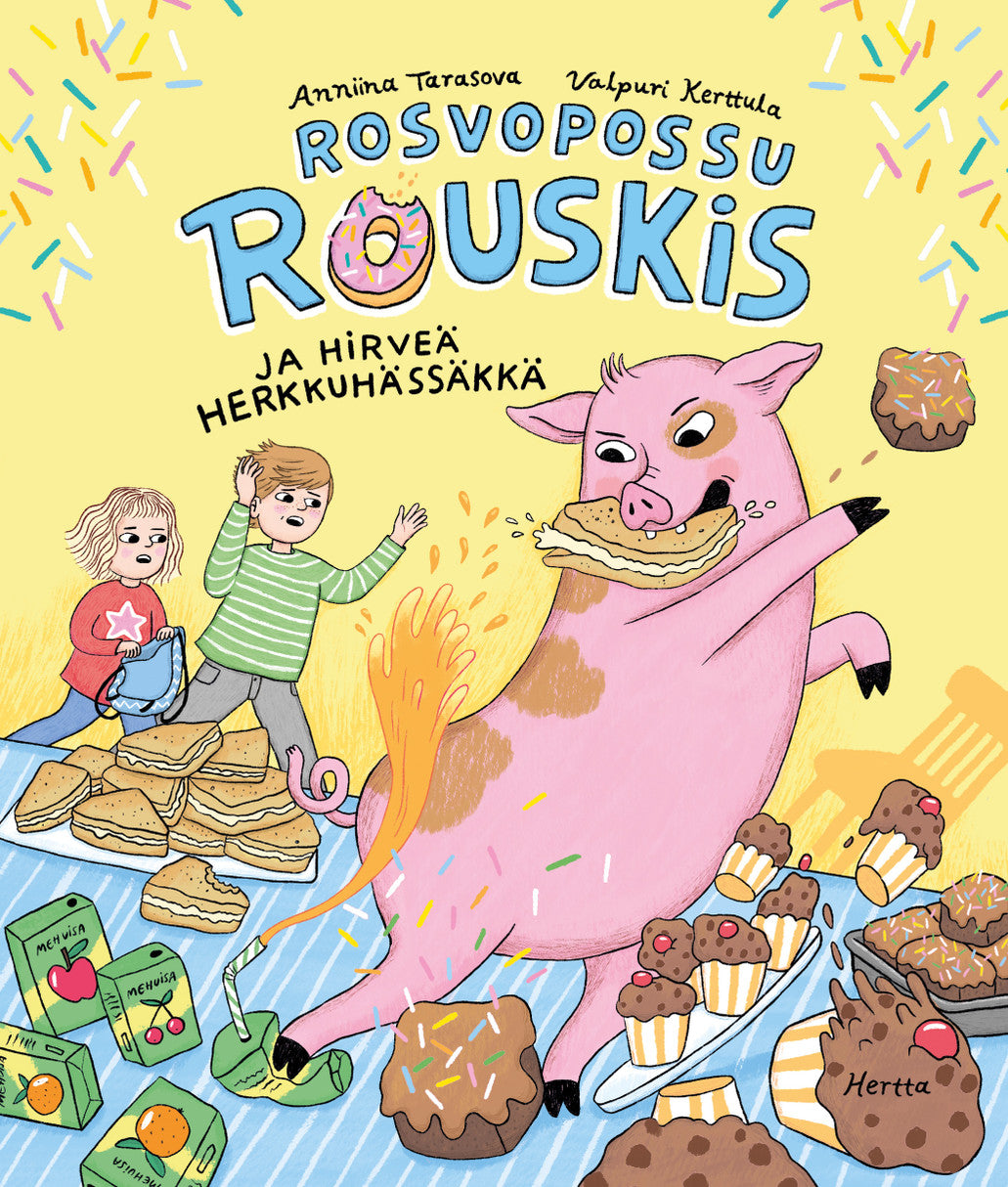 Rosvopossu Rouskis ja hirveä herkkuhässäkkä children`s book