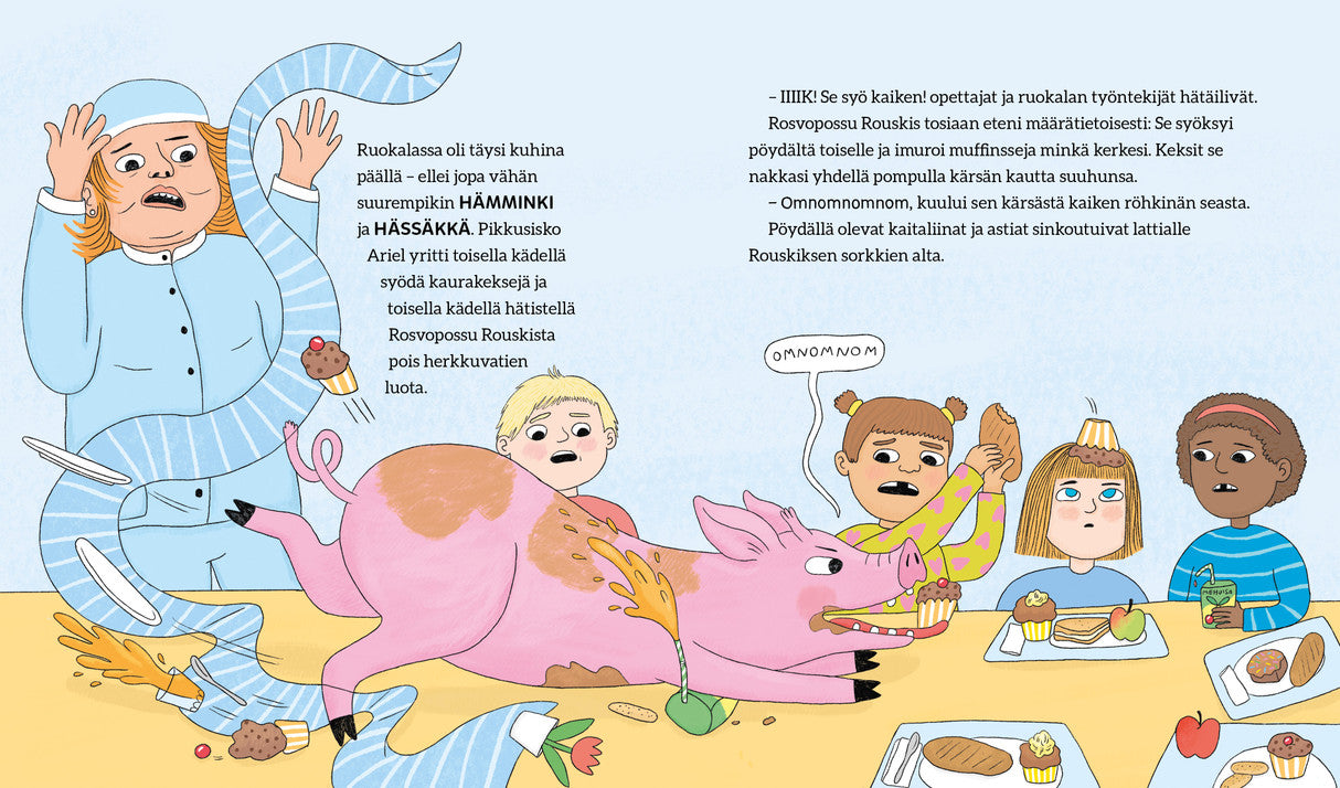 Rosvopossu Rouskis ja hirveä herkkuhässäkkä children`s book