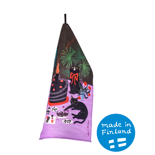 Synkät synttärit towel